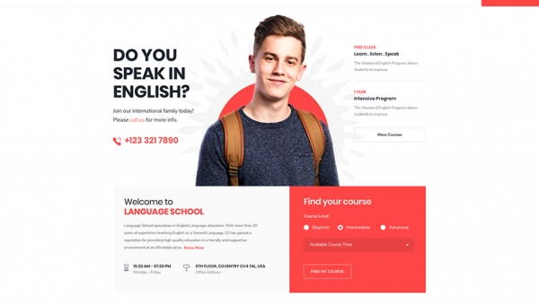 online school website design Toronto